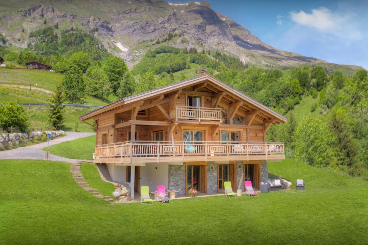 Chalet Sabaroc - Ovo Network La Giettaz Exterior photo