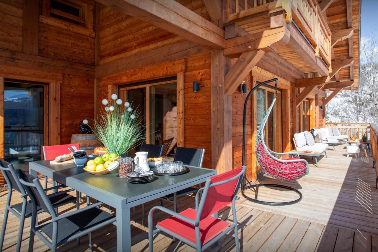 Chalet Sabaroc - Ovo Network La Giettaz Exterior photo