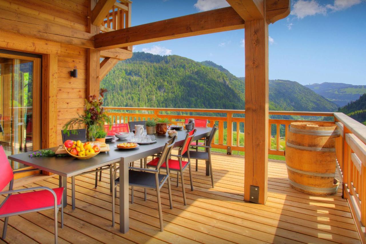 Chalet Sabaroc - Ovo Network La Giettaz Exterior photo