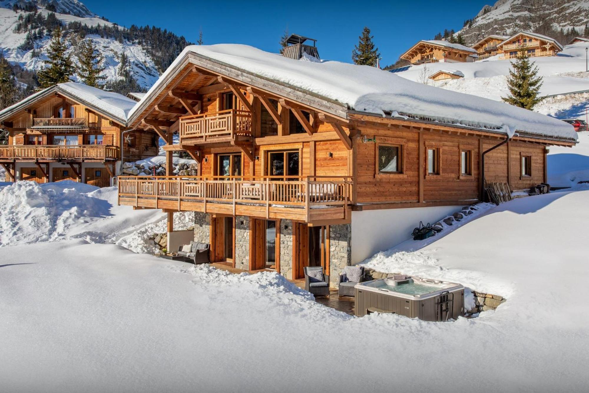 Chalet Sabaroc - Ovo Network La Giettaz Exterior photo