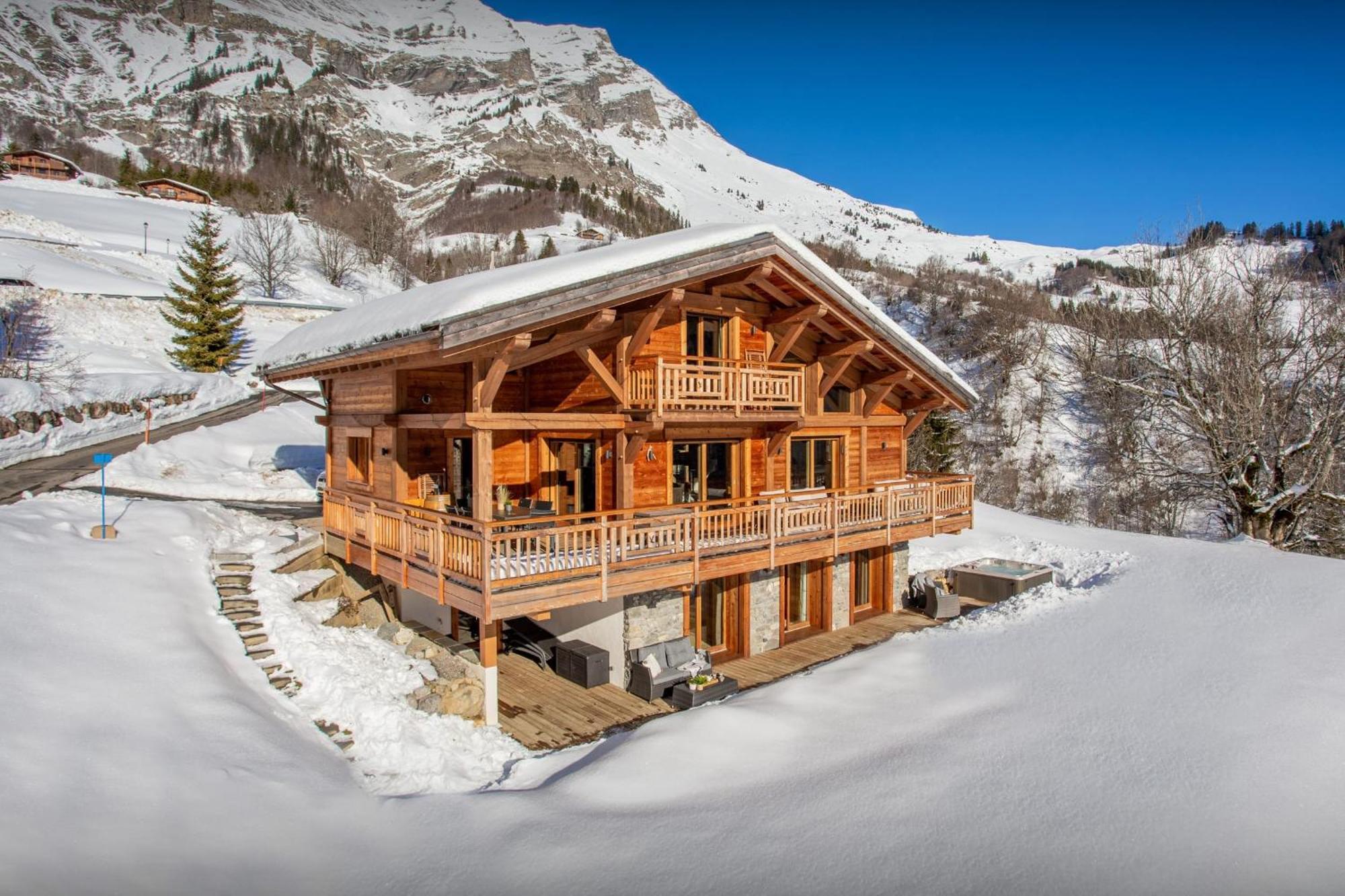 Chalet Sabaroc - Ovo Network La Giettaz Exterior photo